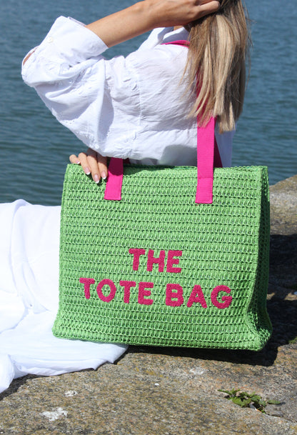 Contrast Tote Bag