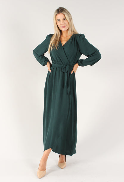 Tulip Hem V Neckline Dress