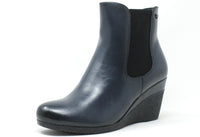 Microfibre Panel Wedge Boot