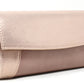 Metallic Wrap Clutch Bag