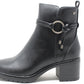 O Ring Detail Heeled Boot