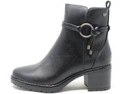 O Ring Detail Heeled Boot