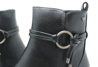 O Ring Detail Heeled Boot