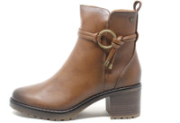 O Ring Detail Heeled Boot