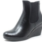 Microfibre Panel Wedge Boot