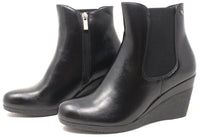 Microfibre Panel Wedge Boot