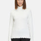 Fine Knit High Neck Top