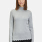 Fine Knit High Neck Top