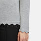 Fine Knit High Neck Top