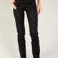 "Ab"solution® Black Denim Straight Leg Jeans