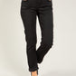 "Ab"solution® Black Denim Straight Leg Jeans