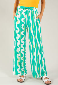 Palazzo Printed Trouser