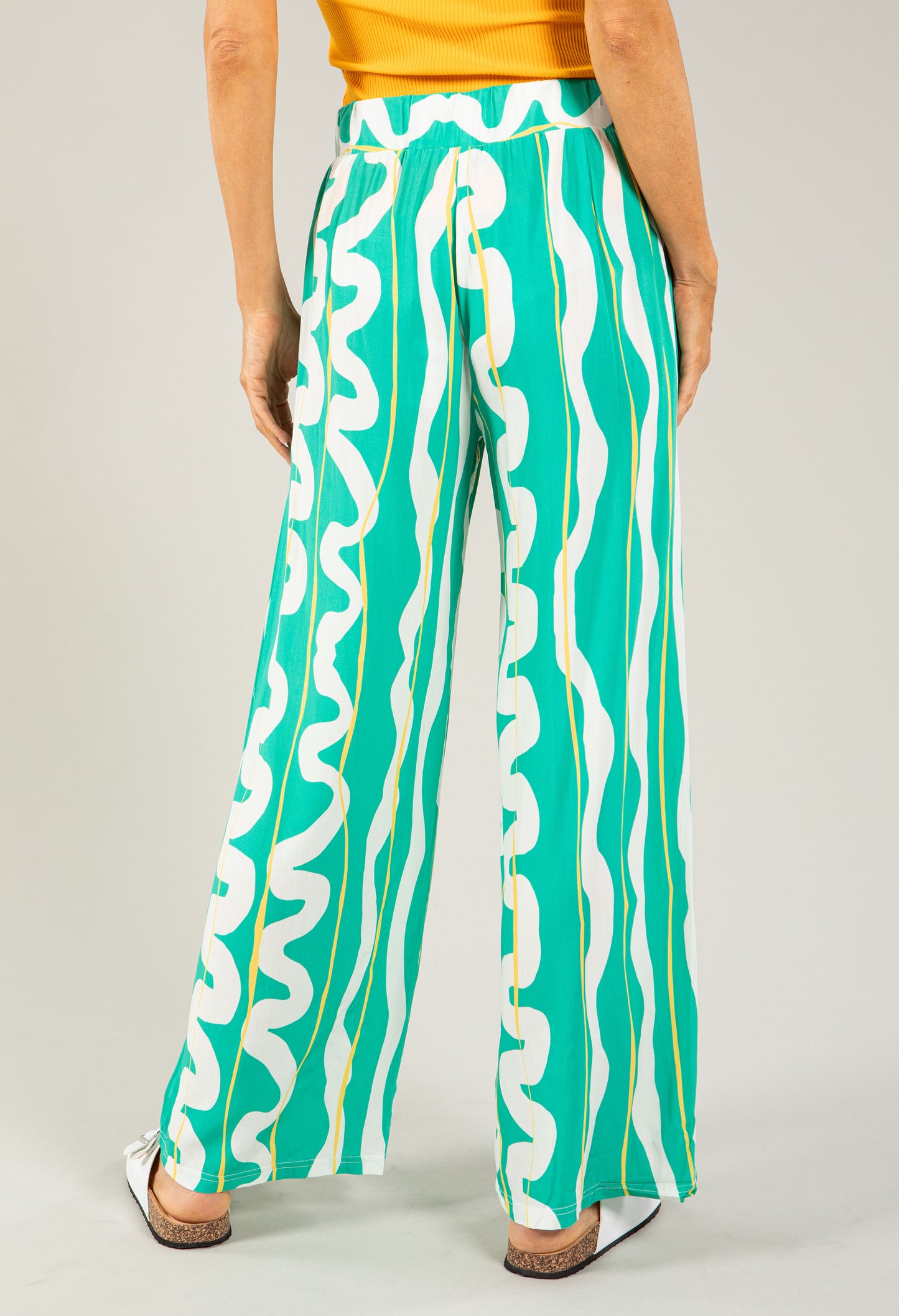 Palazzo Printed Trouser