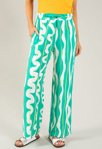 Palazzo Printed Trouser