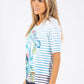 Striped Top with Graphic