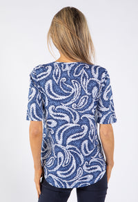 Abstract Print Top