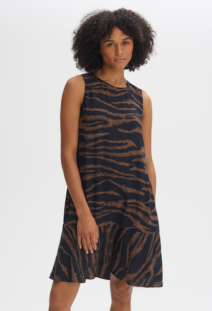 Wenola Safari Animal Print A-Line Dress