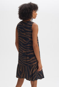 Wenola Safari Animal Print A-Line Dress