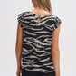 Fannie Safari Print Blouse