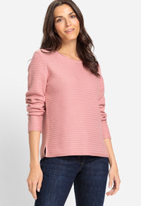 Long Sleeve Ribbed Pullover