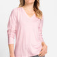 Long Sleeve V Neck Top