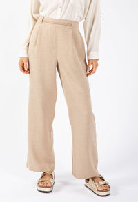 Linen Look Trousers