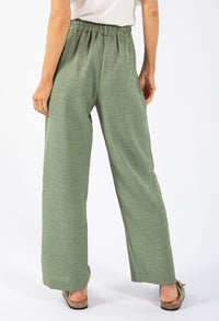 Linen Look Trousers