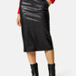 Faux Leather Pencil Skirt