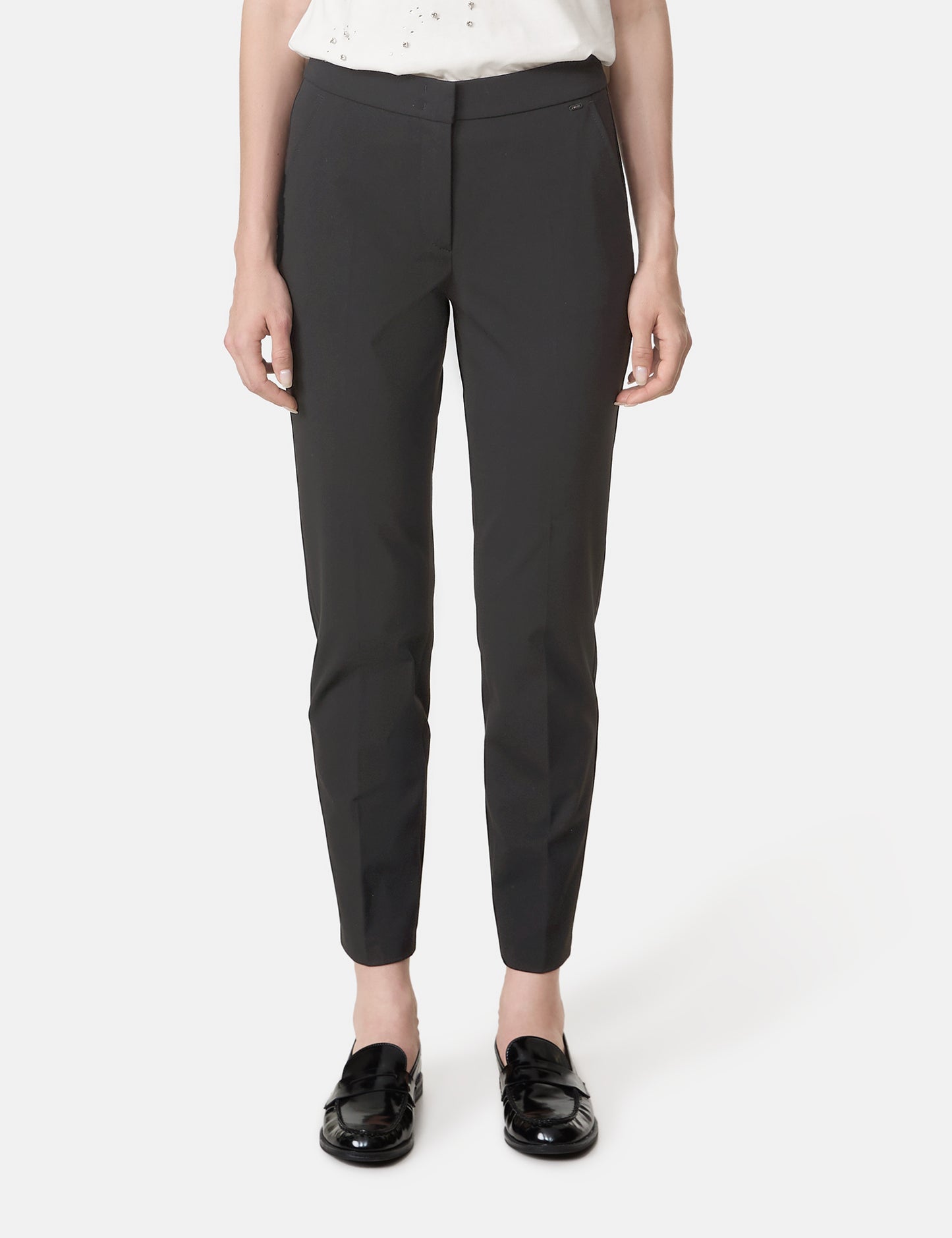 Cropped Suit Pant