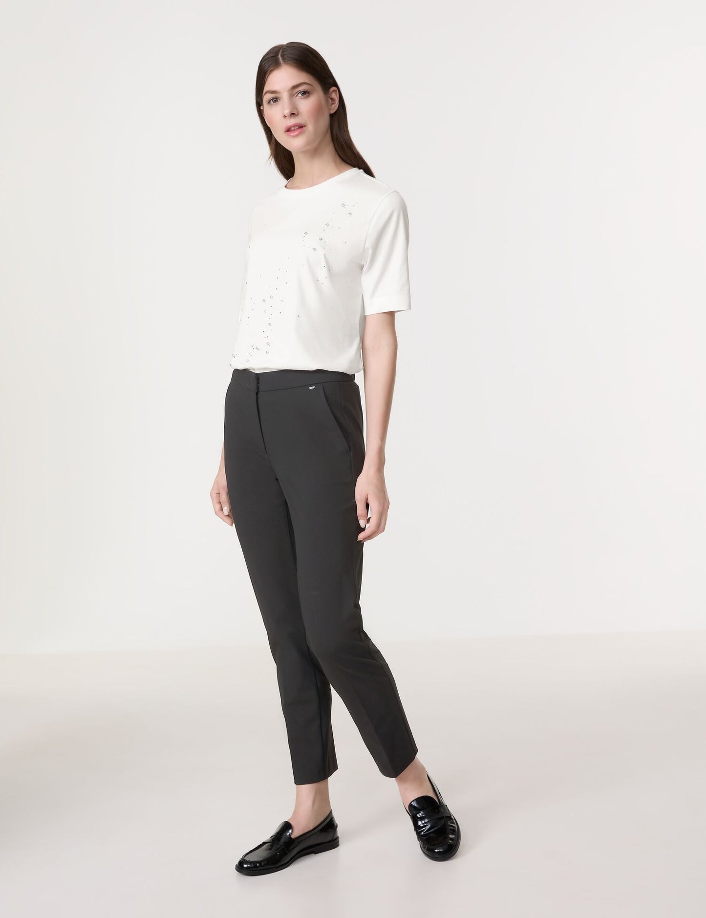 Cropped Suit Pant