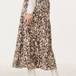 Leopard Print Maxi Skirt