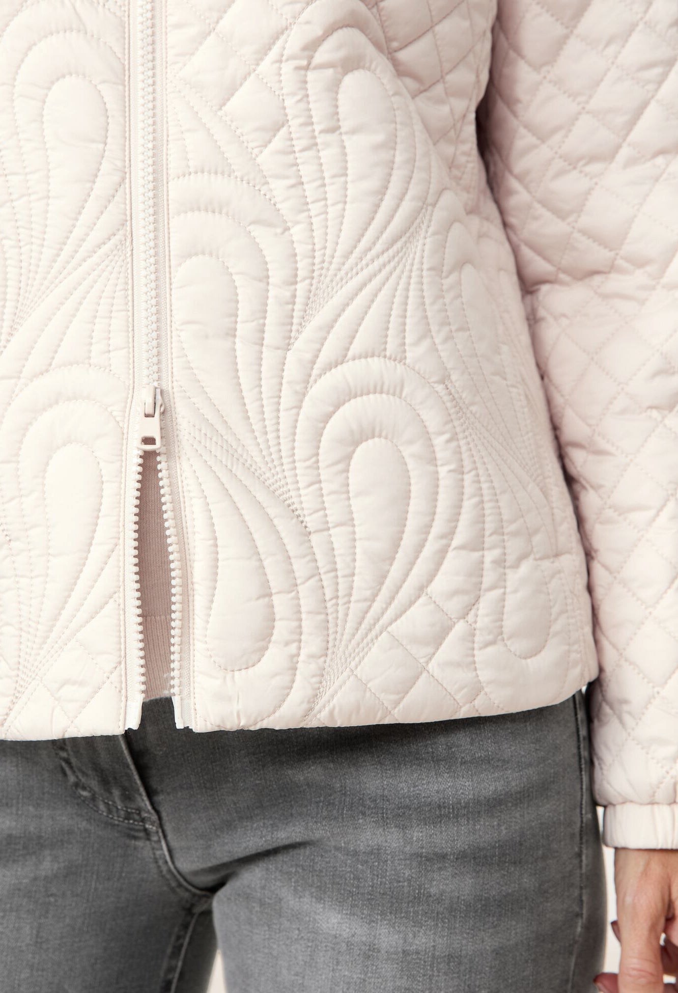 Quilted Zip Up Jacket