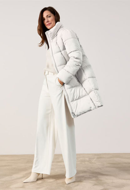 Longline Quilted Coat