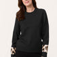 Knitted Leopard Print Detail Pullover