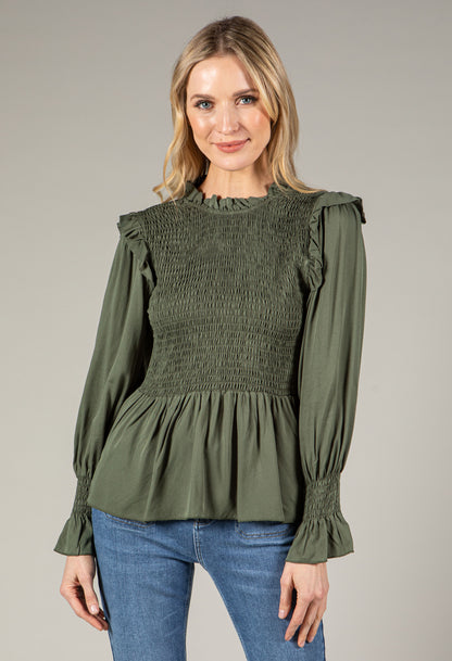 Smocking Detail Top