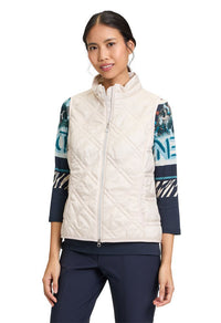 Quilted Zip Up Gilet