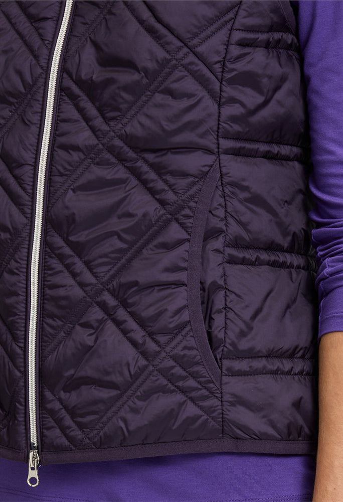 Quilted Zip Up Gilet