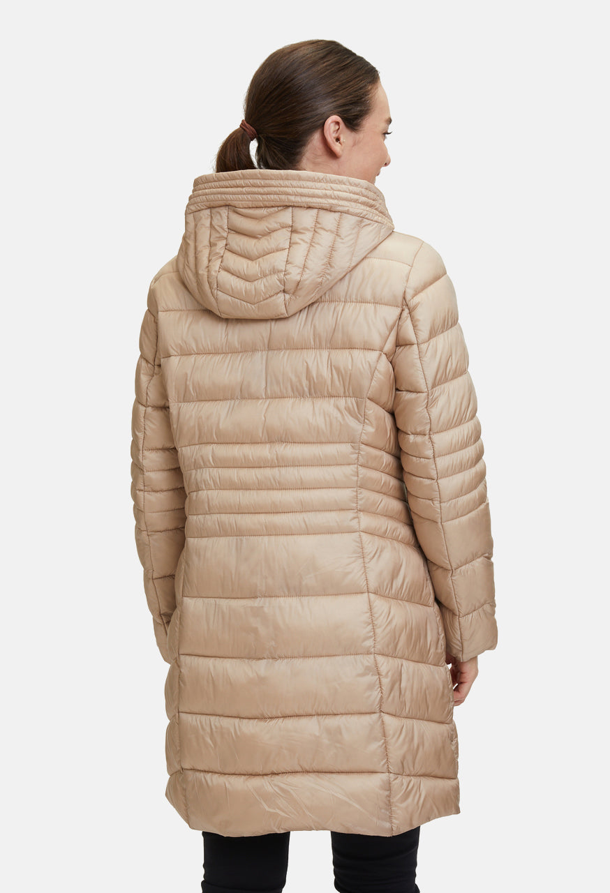 Quilted Longline Jacket