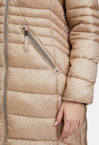 Quilted Longline Jacket