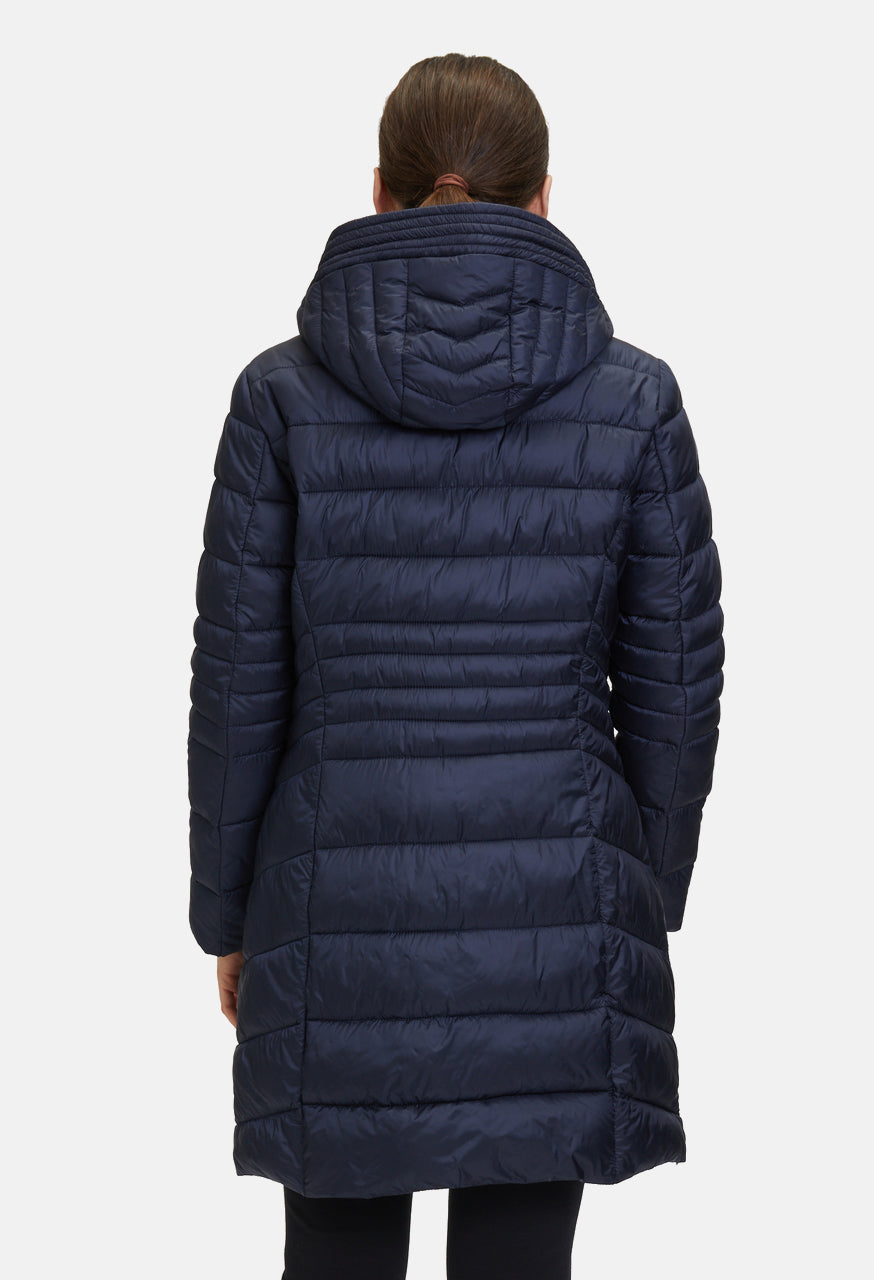 Quilted Longline Jacket