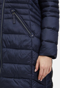 Quilted Longline Jacket