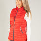 Quilted Gilet with Stand Up Collar