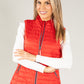 Quilted Gilet with Stand Up Collar