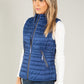 Quilted Gilet with Stand Up Collar