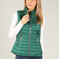 Quilted Gilet with Stand Up Collar