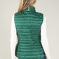 Quilted Gilet with Stand Up Collar