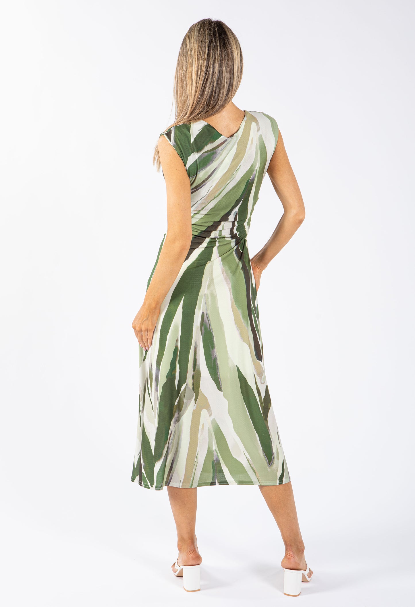 Sunset Ruched Dress