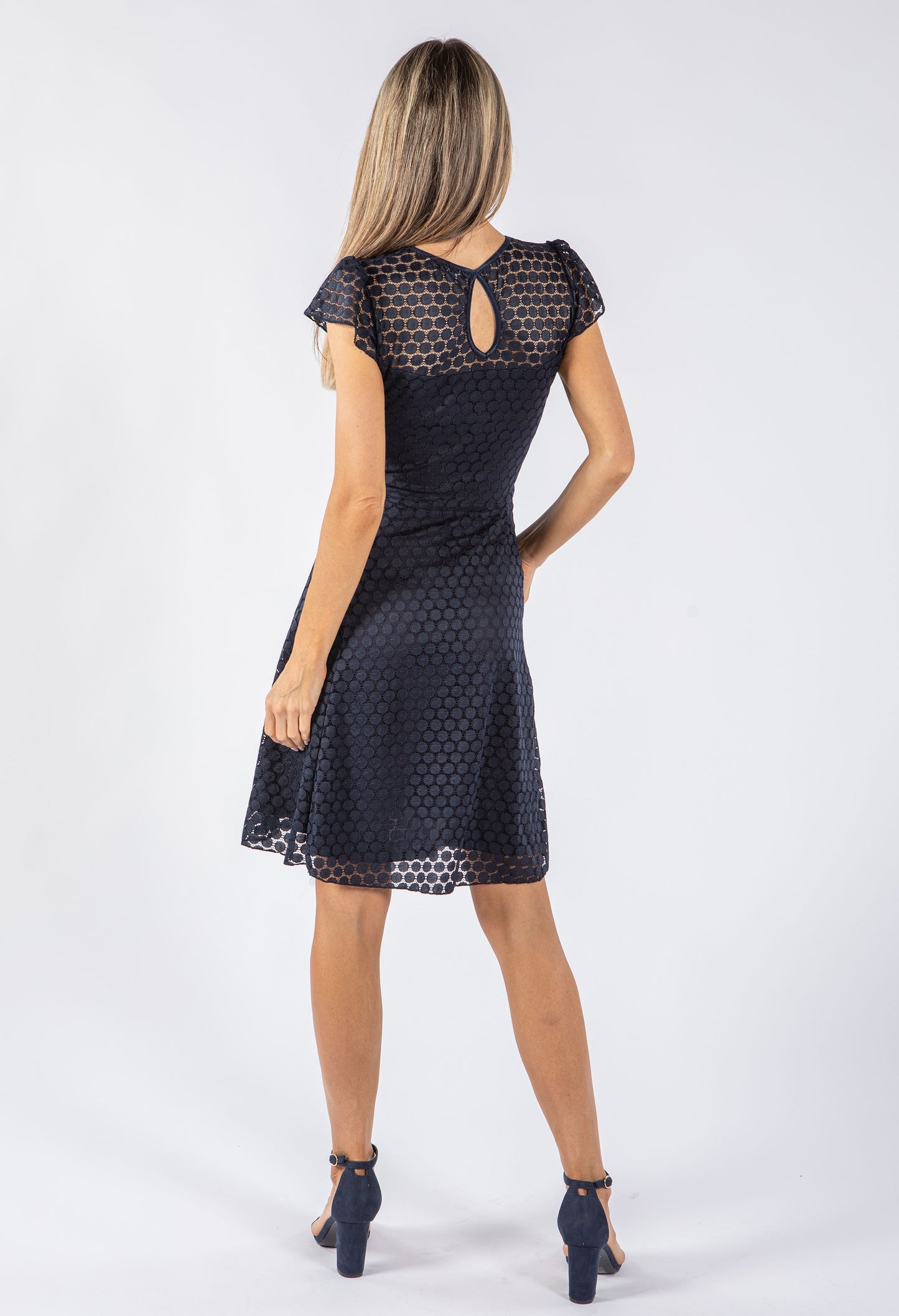 Spotted Lace Dress