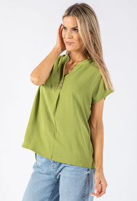 Coconut Button Blouse