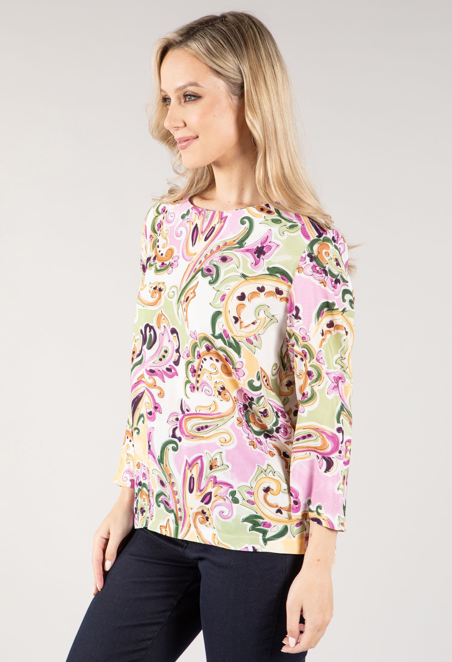 Paisley Print Blouse